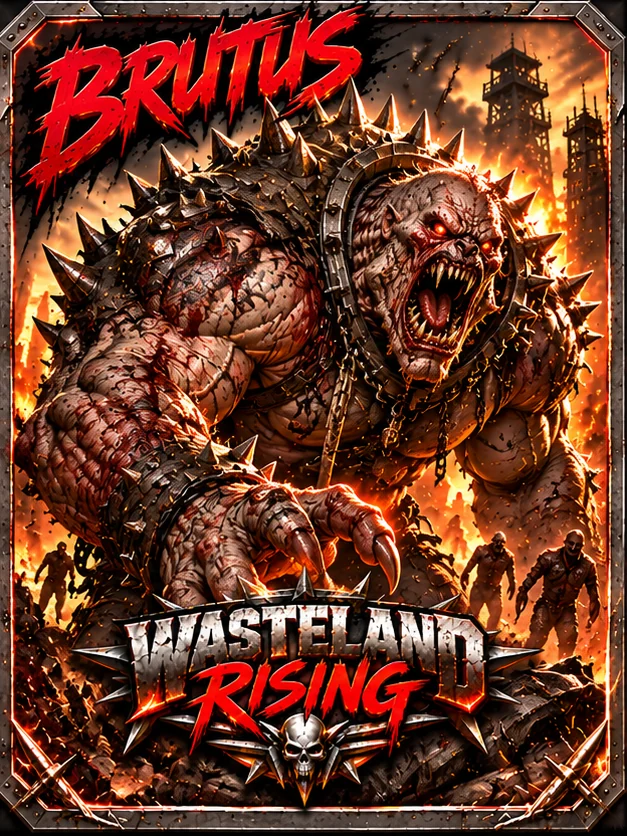 Brutus — Wasteland Rising character artwork