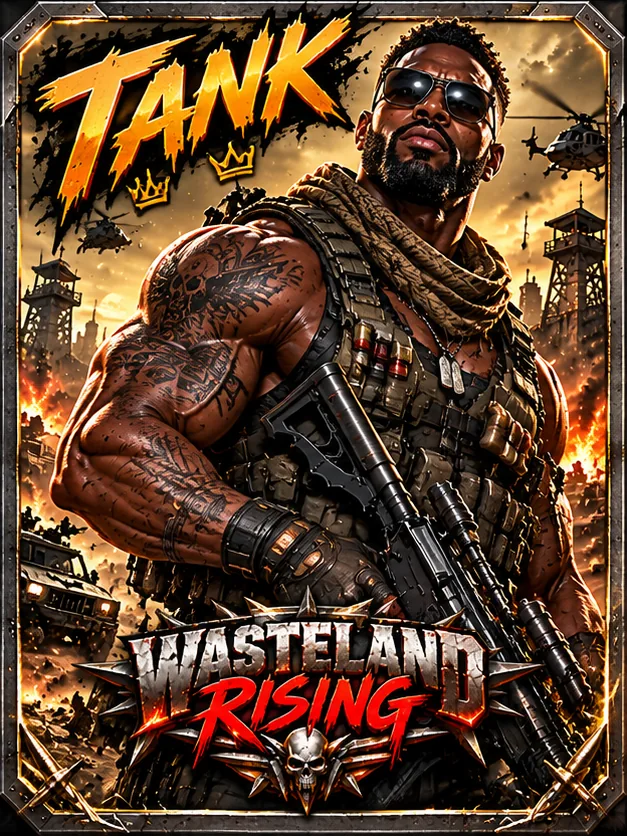 Tank — Wasteland Rising character artwork